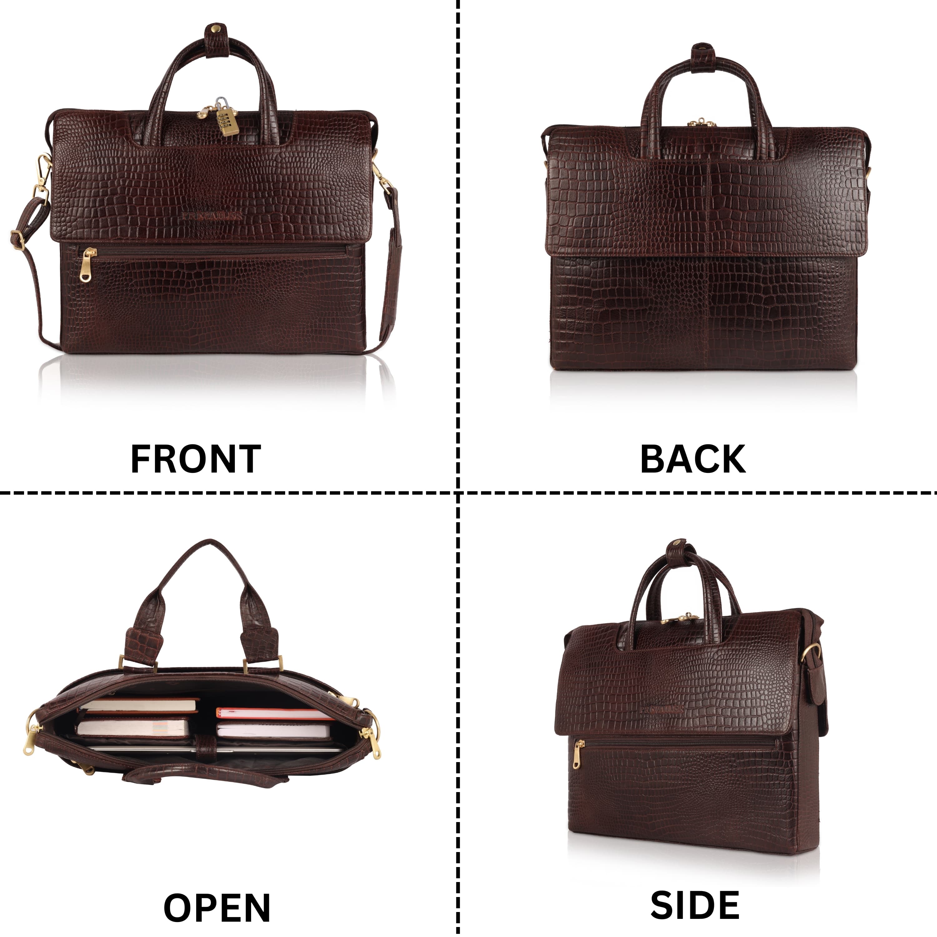 Double Flap Messenger Bag