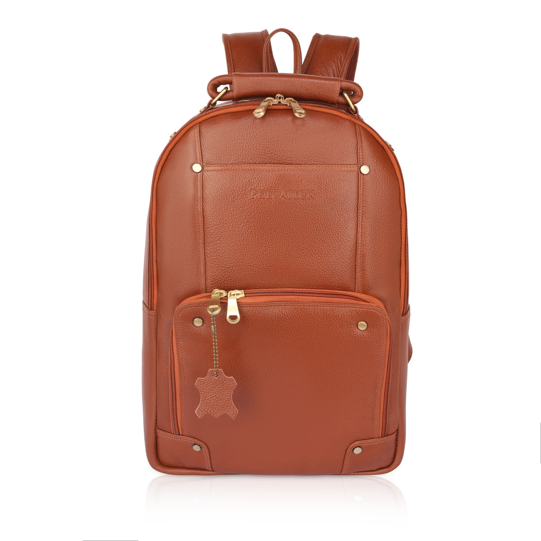 Premium Genuine Leather Laptop Backpack