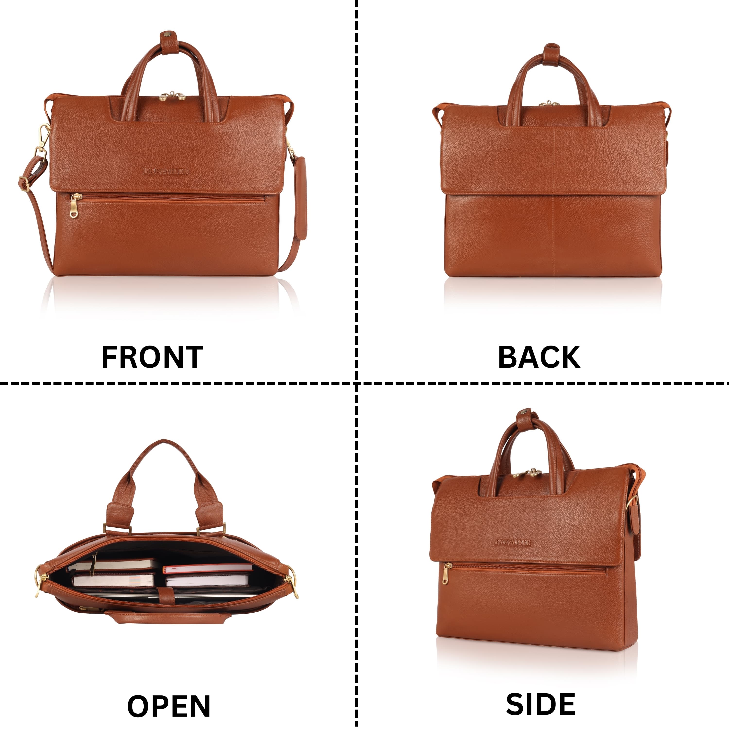 Double Flap Messenger Bag