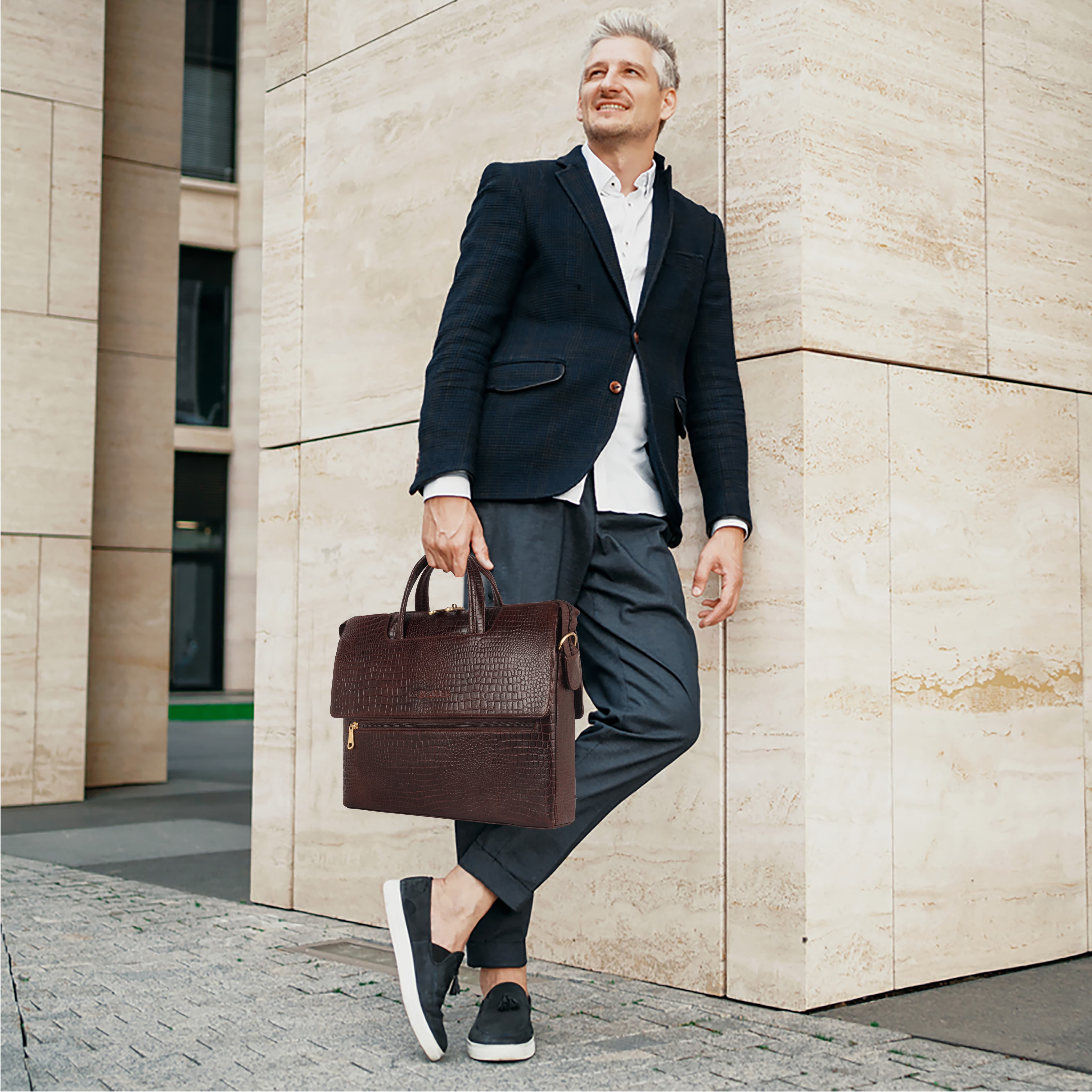 Double Flap Messenger Bag