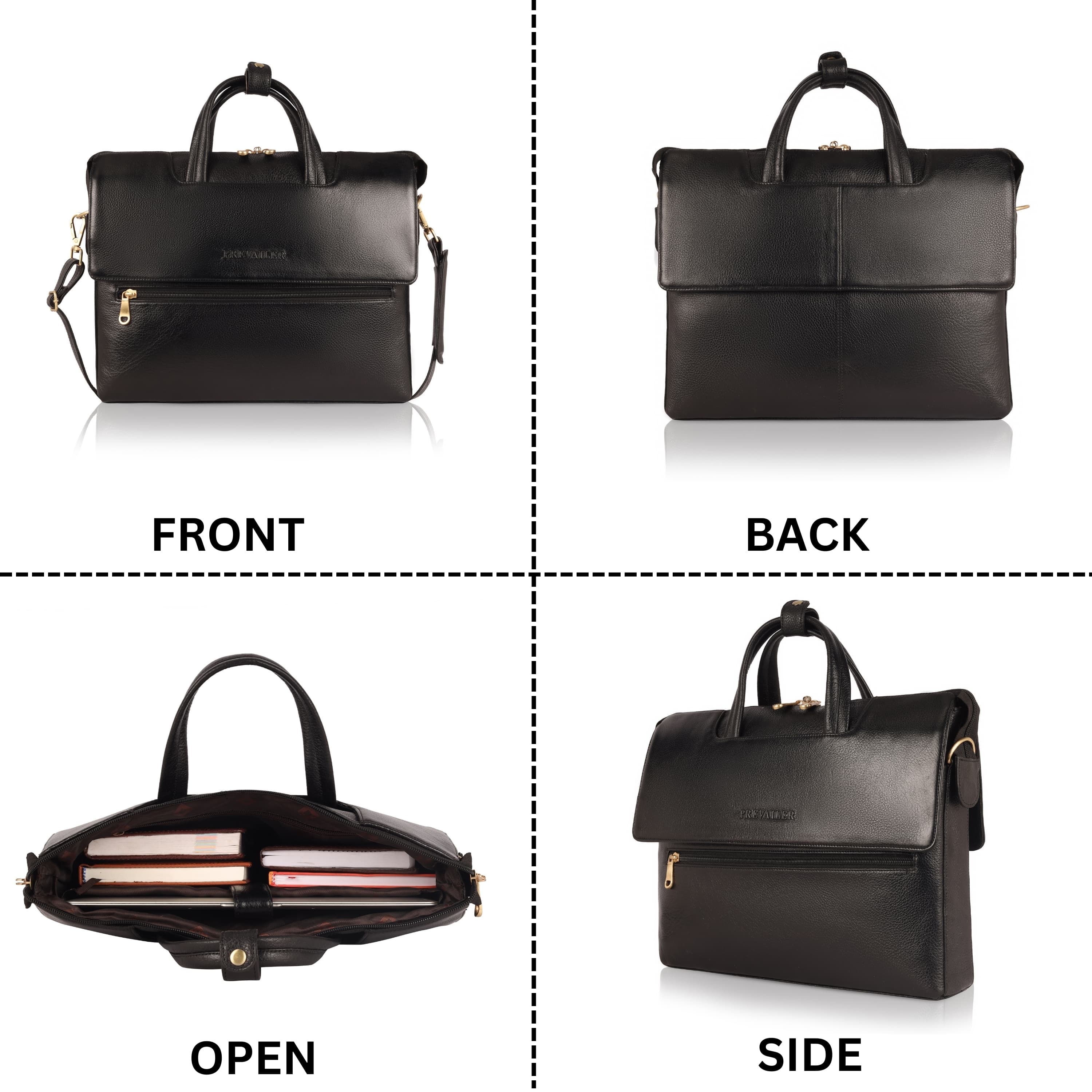 Double Flap Messenger Bag