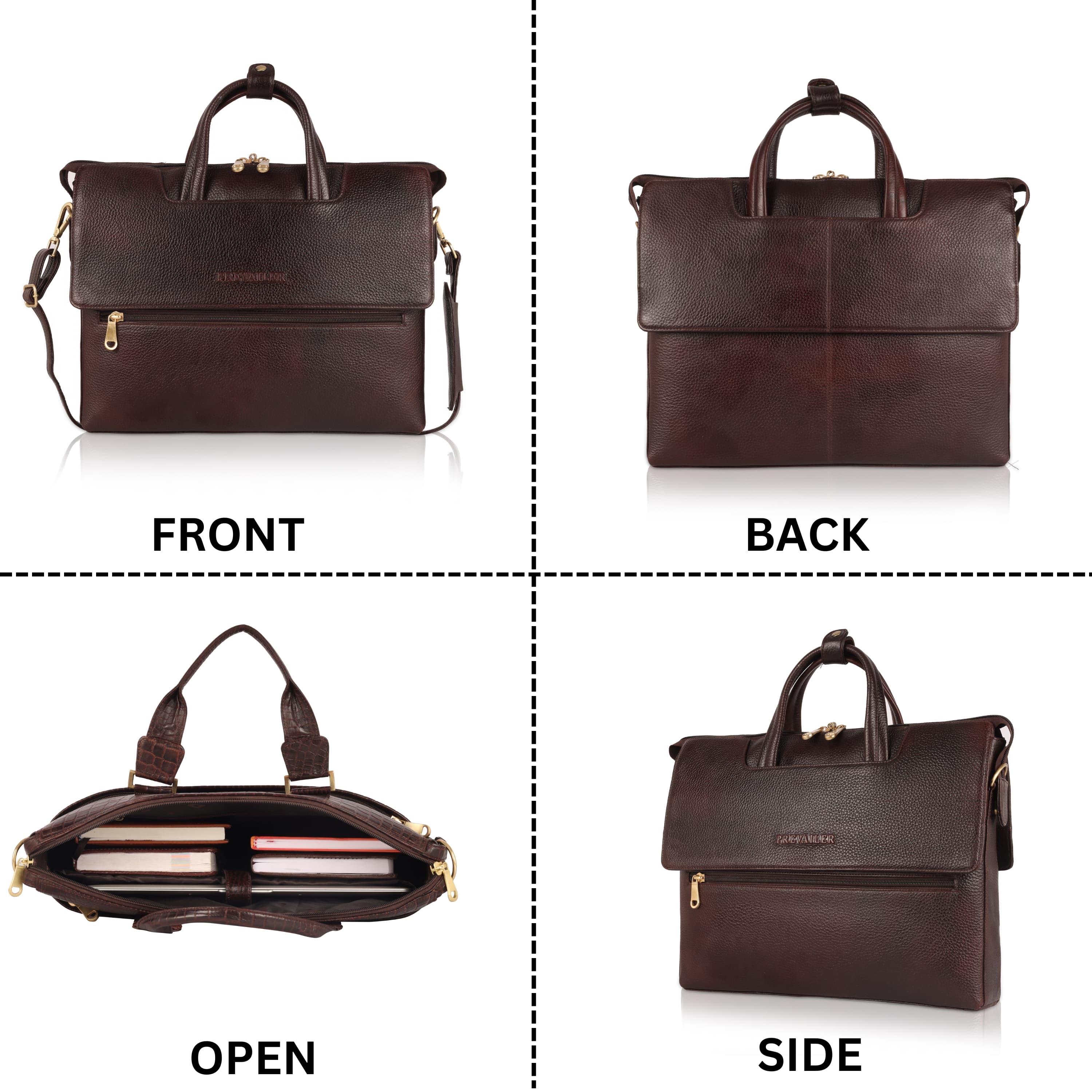 Double Flap Messenger Bag