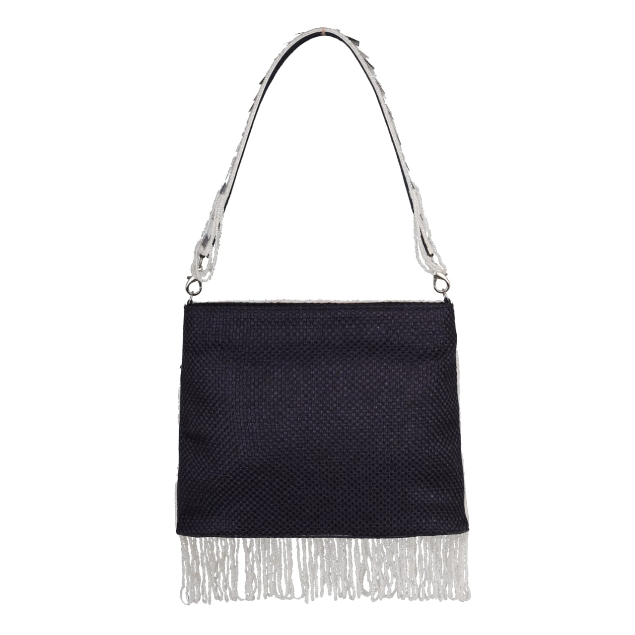 Beaded Fringe Party Clutch for Women