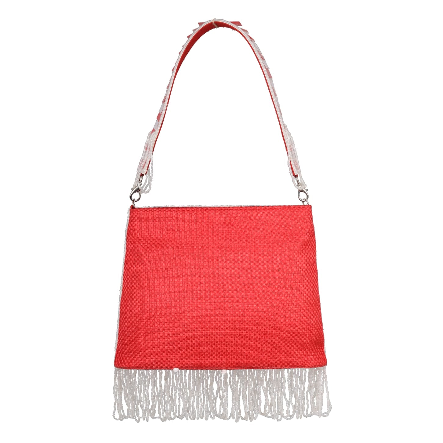 Beaded Fringe Party Clutch for Women