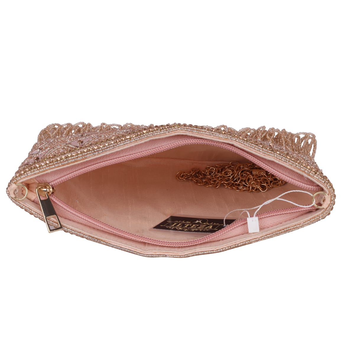 Beaded Fringe Party Clutch for Women